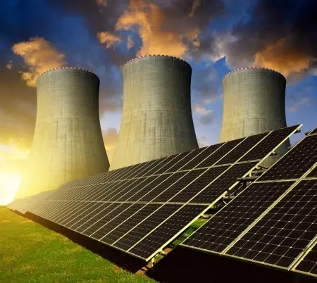 Comparação entre energia nuclear e solar