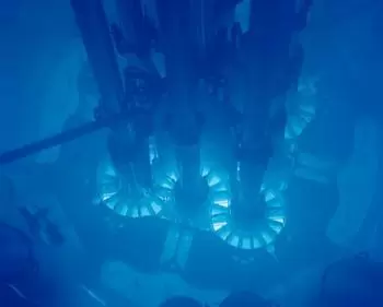 Refrigerante nuclear en un reactor atómico