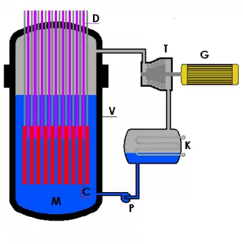 Reator nuclear de água fervente (BWR)